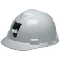 CASCO V-GARD CON PORTA LÁMPARA – MSA