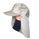 GORRO CON VISERA Y PROTECTOR DE NUCA