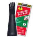 GUANTES LATEX DE 20″ CALIBRE 35 – PROTEX