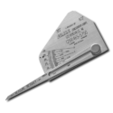 Calibrador de soldadura AWS CAT-9